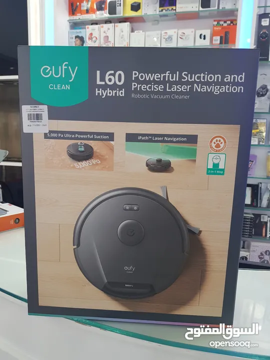 Anker eufy clean L60 hybrid robovaccum powerful suction and precise laser navigation