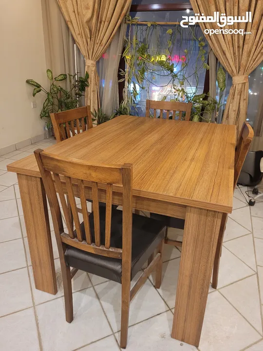 Dining Table & Cot for sale