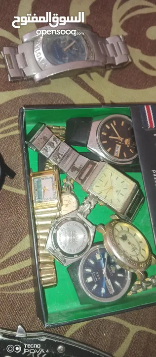 مجموعه ساعات السويسري صيني ياباني مخلط اتوماتيك وبطاريات