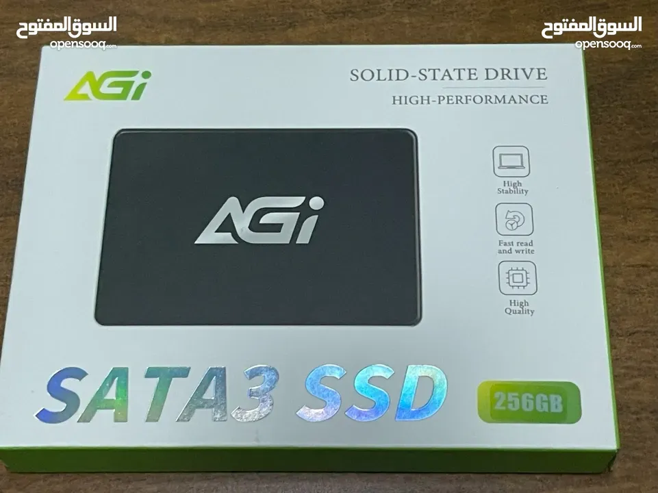 هارد دسك اس اس دي جيمنج داخلي لأجهزة الكومبيوتر AGI 256GB 3D NAND GAMING SSD 20X SPEED