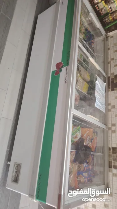 فريزر تبريد ممتاز جدا للبيع بسعر حرق شركة فلسطين تبريدها جدا ممتاز و واسعه كثير