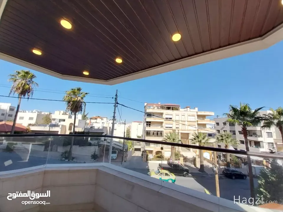 شقة فخمة بمساحة 460 طابق تسوية مع ترس للبيع في الرابية ( Property ID : 30539 )