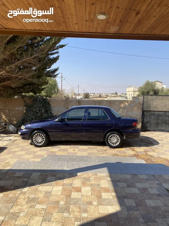 كيا سيفيا موديل 1994محولة 1996 للبيع  مرخصة سنة ومدهونه جديد ومعموللها صيانه