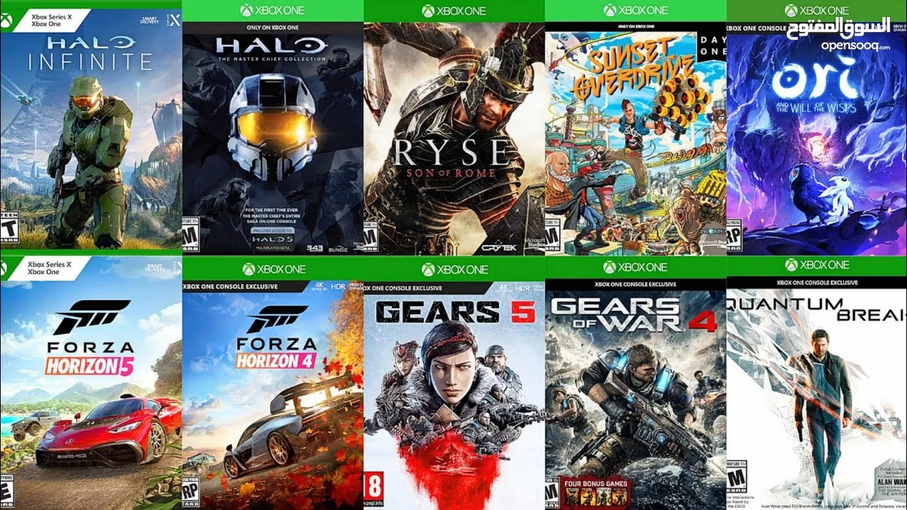 متوفر جميع انواع الألعاب لxbox بأسعار حرق