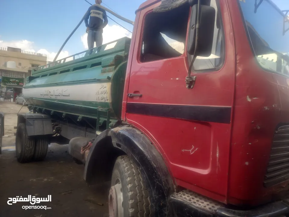 تنك للبيع مرسيدس 10 متر اللهم بارك من المالك مباشرة