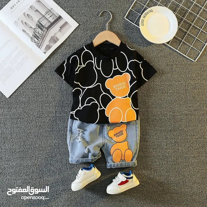 ملابس للاطفال بجودة عالية قطنية وتصاميم جميلة متوفر من عمر سنتين لغاية 5 سنوات