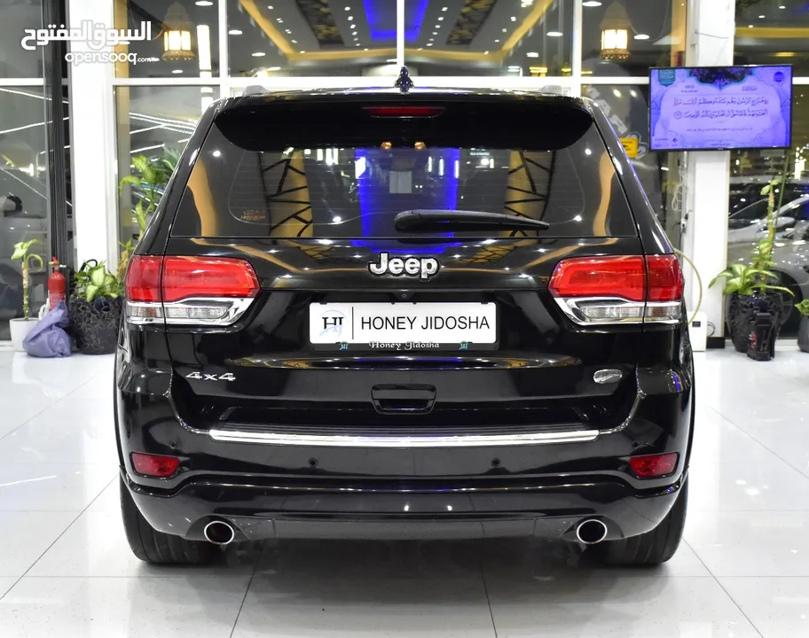 Jeep Grand Cherokee Overland 4x4 ( 2018 Model ) in Black Color GCC Specs