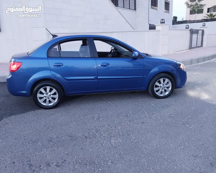 كيا ريو برايد 2010 اعلى صنف محرك 16 اصلي اضافات مميزه اصليه