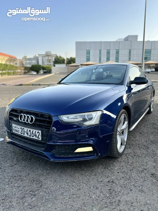 Audi A5 SLine Full Option (كامل موصفات ايس لاين او صبخ وكاله )