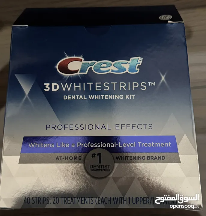 Crest whiting strips