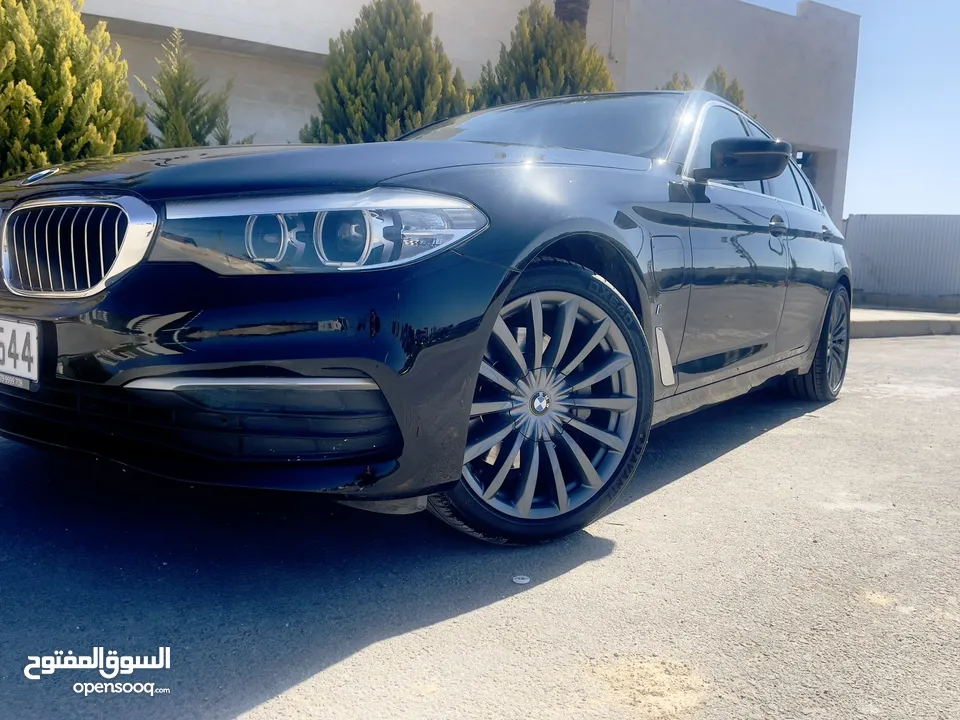 بي ام دبليو 530 بلاغ ان موديل 2017 وارد الوكاله فحص كامل للبيع