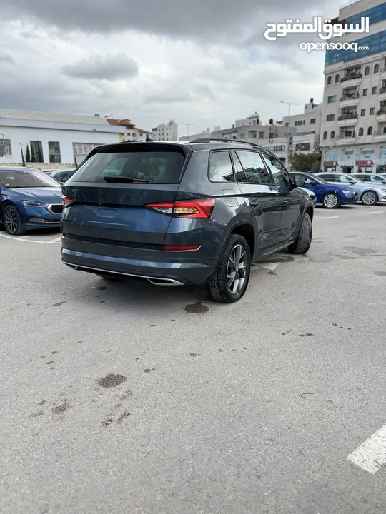 سكودا كودياك SportLine ترخيص 2020 ماتور 2000 ديزل/اوتوماتيك/150 حصان/2*4