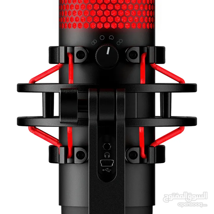 مايكروفون احترافي - جديد -  HyperX Quadcast هايبر اكس كواد كاست