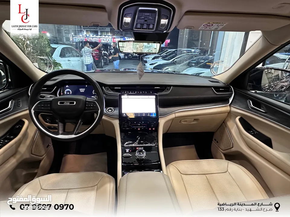 ‎جيب جراند شيروكي L ليميتد دفع رباعي V6 3.6L اعلى صنف 2022 ‏Jeep Grand Cherokee L Limited