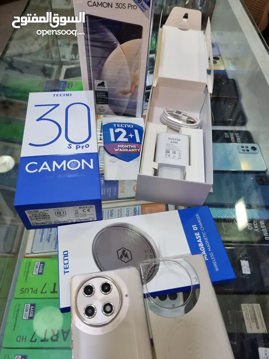 جهاز مستعمل ايام Kamon 30s pro رام 16 جيجا 256 مكفول بالشركة متوفر توصيل