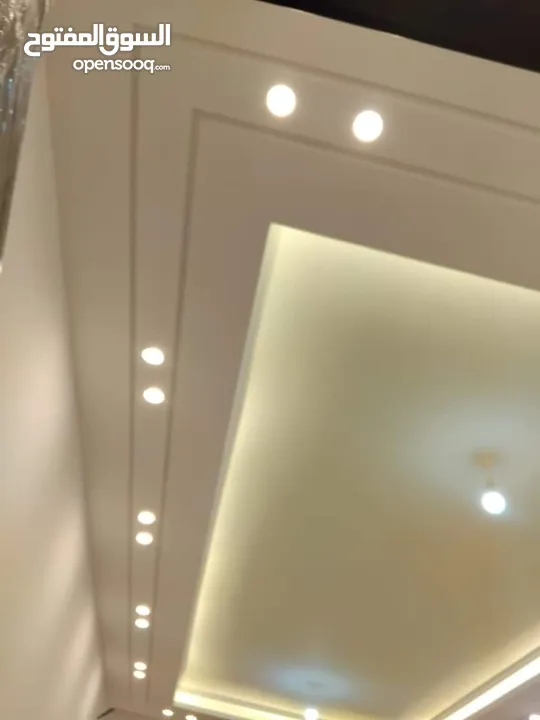ديكورات جبس بورد ودهان وبديل خشب ورخام وشي بورد وكهربا
