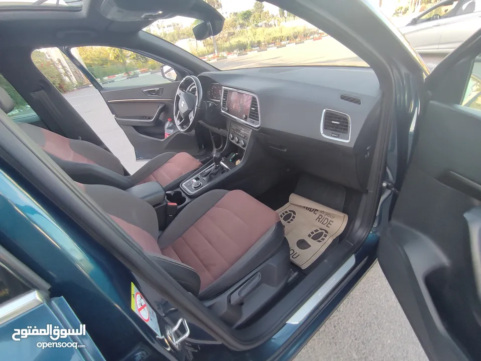 سيات اتيكا فل كامل اضافات للبيع بسعر مغري محرك 1500تربو بنزين اتوماتيك طلاء الشركة المنتجة