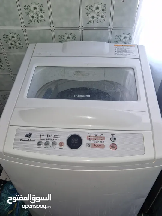 غسالات عدد 2 نوع سامسونج بحالة الجديد باب علوي