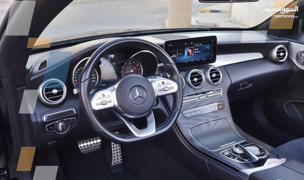 مرسيدس C200 كشف للايجار ( للاعراس )  Mercedes c200 AMG (2020)