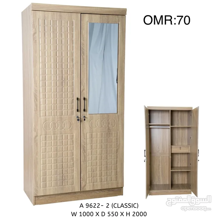 2 DOOR CUPBOARD ALL DESIGH AVAILABLE /اتنين باب خزانے