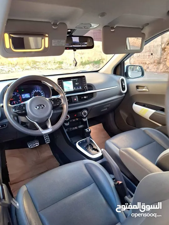 كيا مورنينج 2020 GT line فل إضافات مميزة