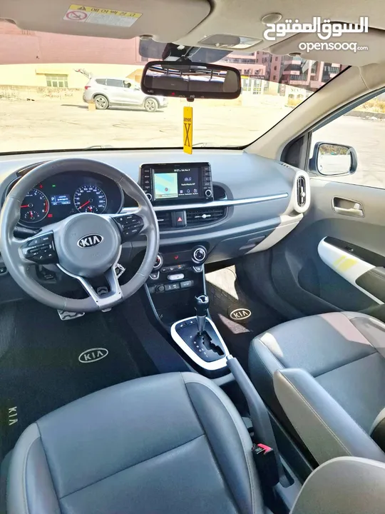 كيا مورنينج 2020 GT LINE دهان الشركة فل إضافات مميزه