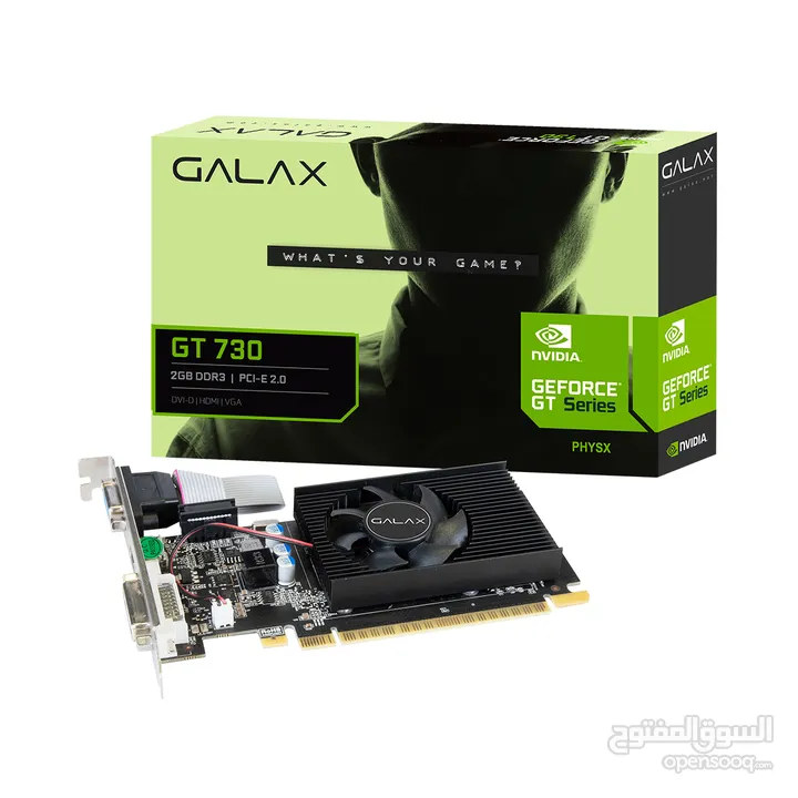 GeForce GT 730 4GB مستعمل فقط 6اشهر وما عليه ضغط
