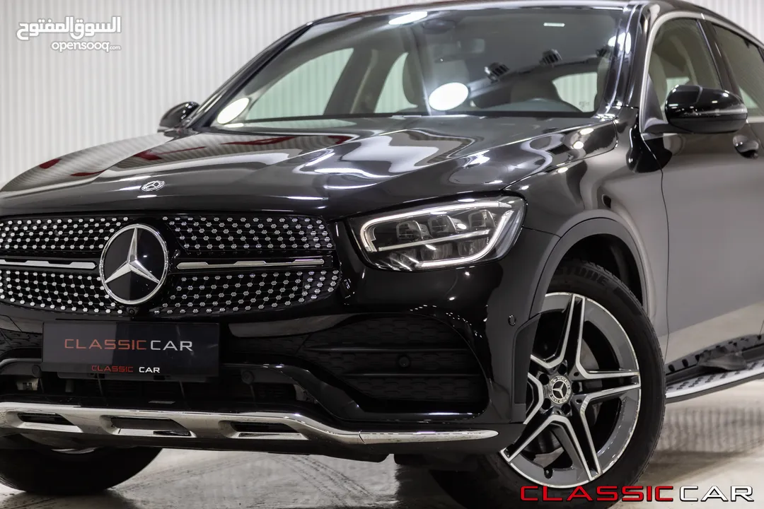 Mercedes Glc200 Mild hybrid 2020 Coupe    السيارة وارد المانيا و قطعت مسافة 55,000 كم فقط