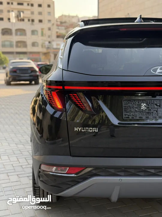 هونداي توسان ترخيص 2022 محرك 1600 هايبرد plug in/يقطع على الشحنه 65 كيلو متر  271 حصان