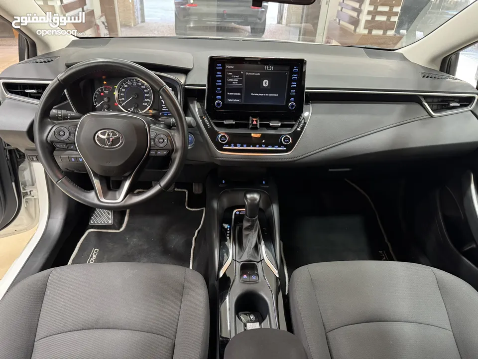 تويوتا كرولا 2022 محرك 1800 كهرباء وبنزين بقوة 170 حصان سياره اقتصاديه جداً ومميز
