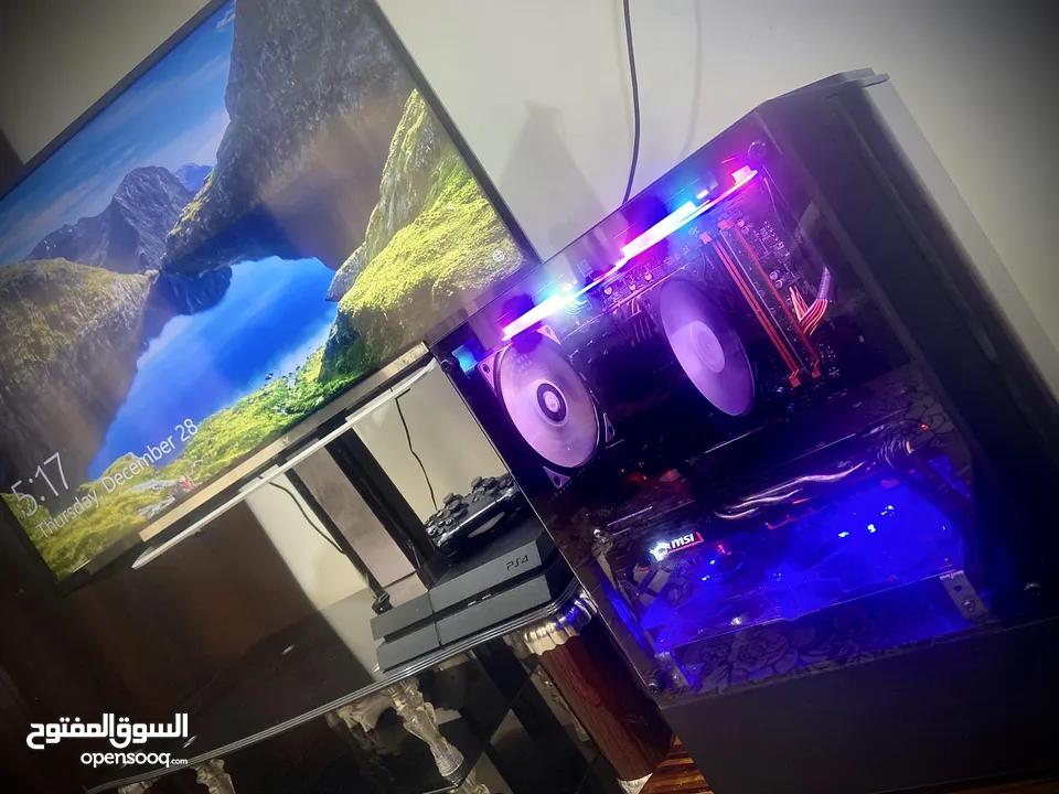 كمبيوتر مكتبي جيمينج PC Gaming للالعاب والتصاميم الهندسية
