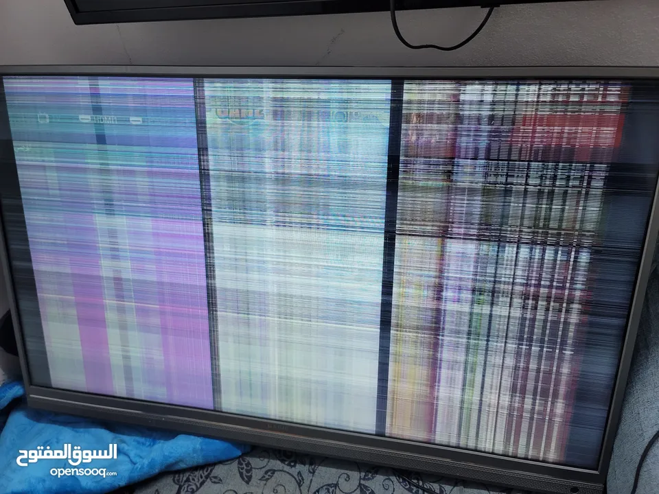 شاشتين وحده 55 بوصه وثانية magic 50 بوصه الثنتين 4k