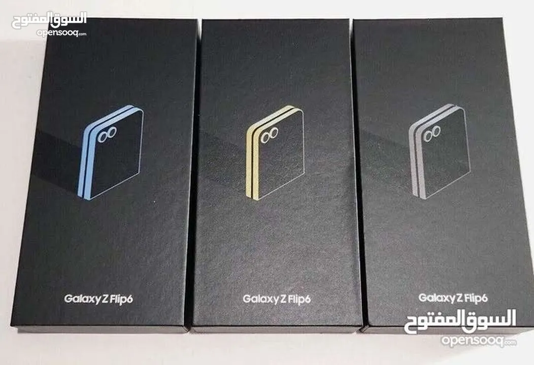 جلاكسي زد فليب 6 5G جديد افضل كفالة الوكيل الرسمي جميع الالوان // Z Flip 6 5G 256/512