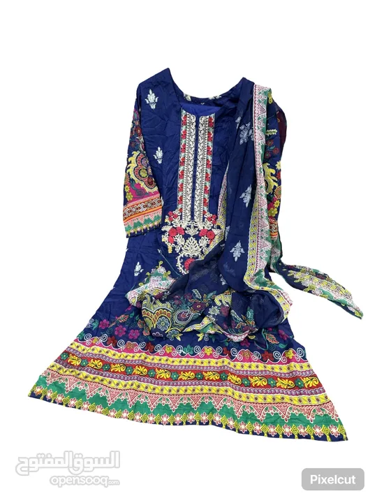 Pakistani premium lawn embroidery suit