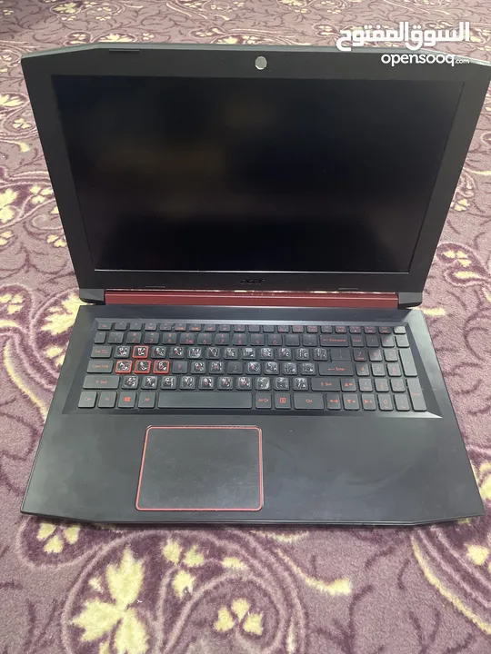 لاب توب acer NITRO windows 10 pro جديد نيفيدا GTX 1050 8 Ram مستعمل بحاله الجديد