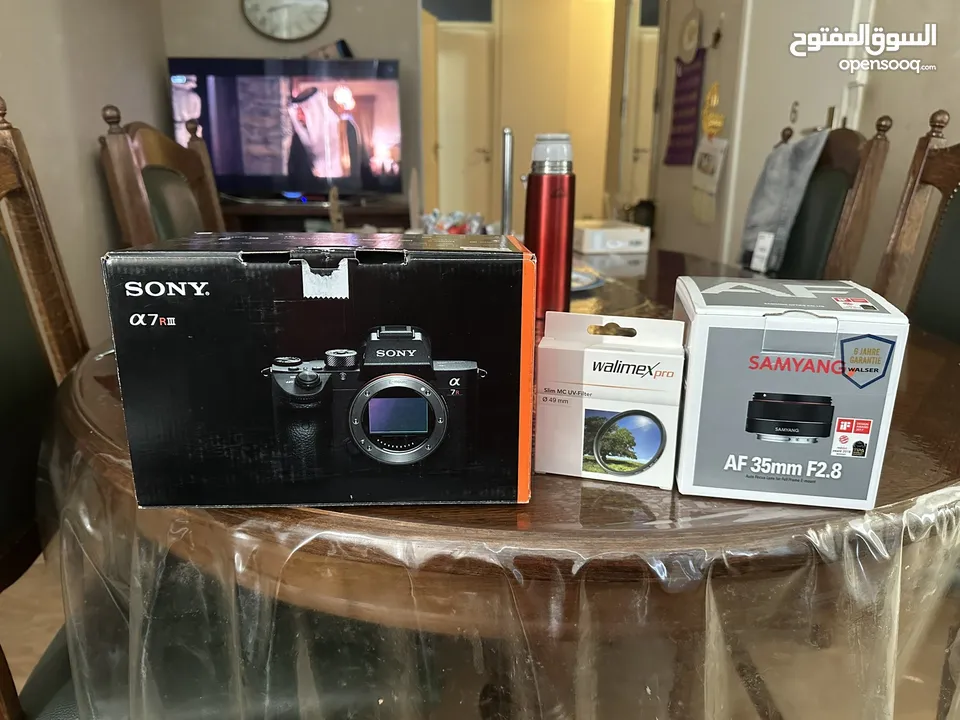 ‏كاميرا سوني جديدة غير مستعملة  Sony a7RIII New never used. للتواصل WhatsApp 0046735558673
