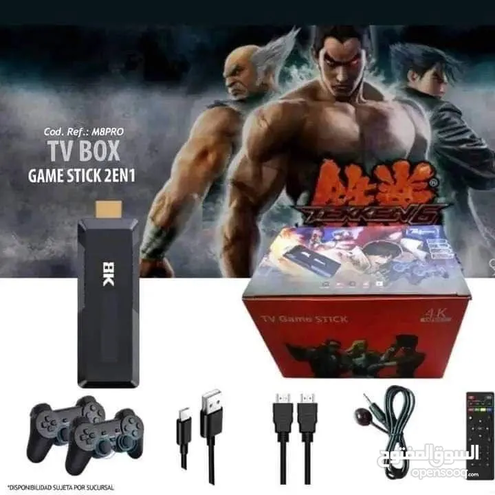 TV Box Game Stick 2 en 1 M8 PRO