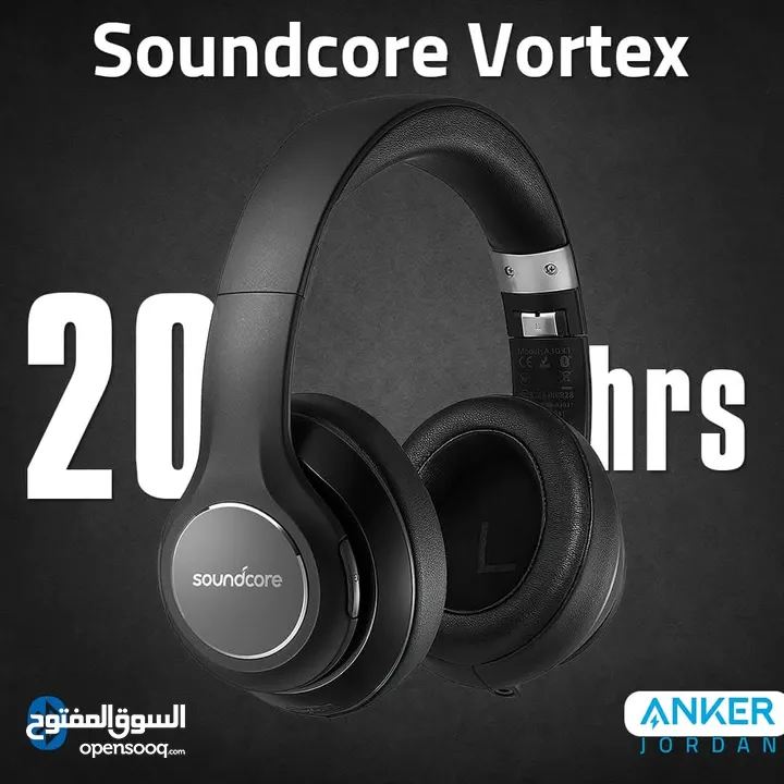 سماعة ANKER VORTEX مستعملة ب حالة ممتازة جدا وصوت نقي وعالي جدا  ب سعر مغري