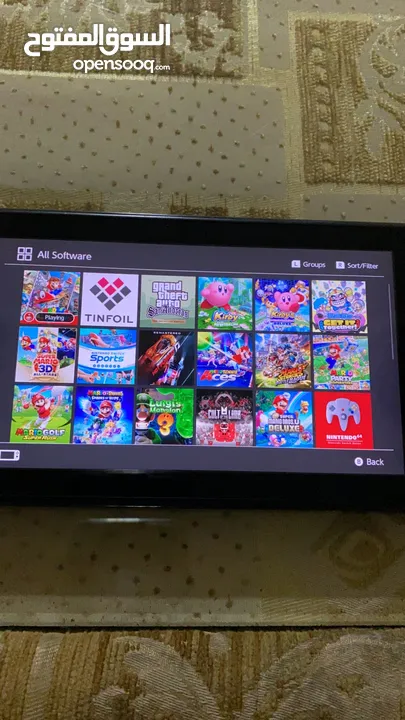 نتندو سوتش مهكر hacked modded Nintendo switch