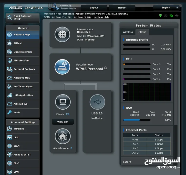 Asus ZenWiFi AX (XT8) Router