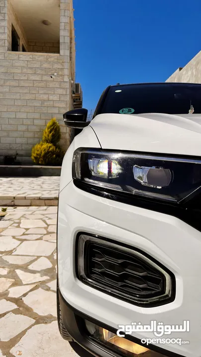 فولكس فاجن تي روك T-Roc 2021 Black Edition كامل الاضافات ما عدا فتحه