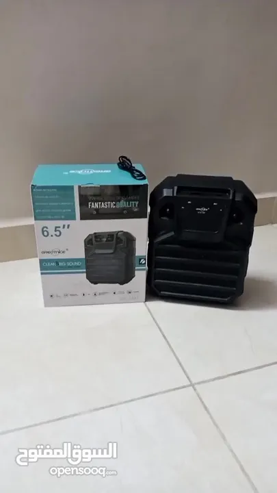 سماعات 6.5 انش شحن سماعة سبيكر بلوتوث و اضائه وراديو صوت قوي سماعه حفلات منزليه SPEAKER مكبر صوت