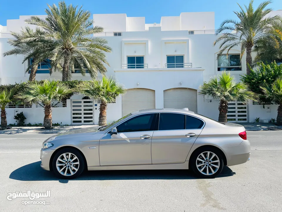 *BMW 528i*  *Bahrain Agency* Model -  *2014* Km - 157k km Engine - 2.0L   Color – Golden