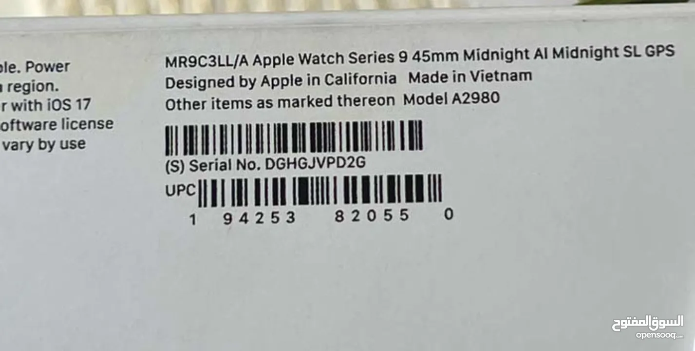 Apple watch /45mm series 9
