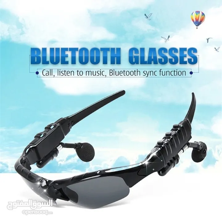 Bluetooth-Compatible Sunglasses Sport Earphone Portable Noise Reduction Earphone For Fitness Jogging