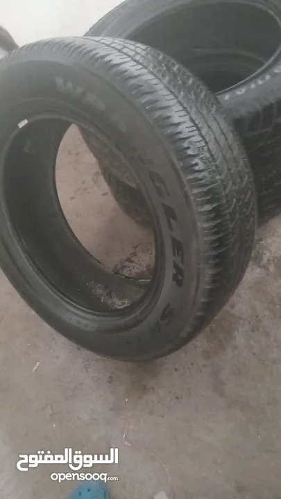كوشوك 275\60 R20 مستعمل نظيف للبيع