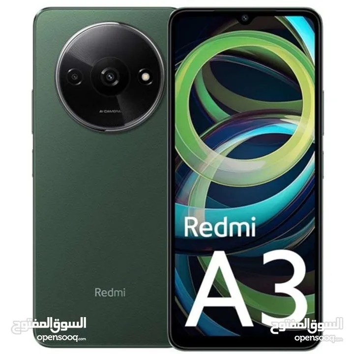 Redmi A3 128g 8 ram (4+4)  ريدمي اقل سعر    bci ايه الاحدث جديد كفالة الوكيل الرسمي redmiA3  A 3 a 3