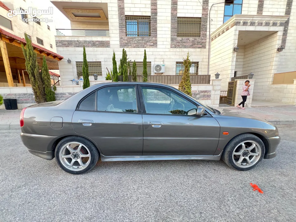 متسوبيشي لانسر موديل 1996حاله الوكله