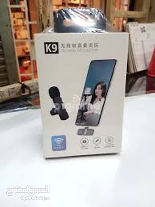 K9 Wireless Microphone ميكروفون آيفون ويرلس  