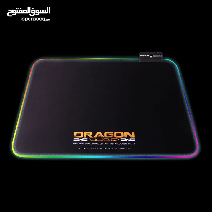 ماوس باد جيمنغ مضيئة Dragon War RGB Mousepad GP-009